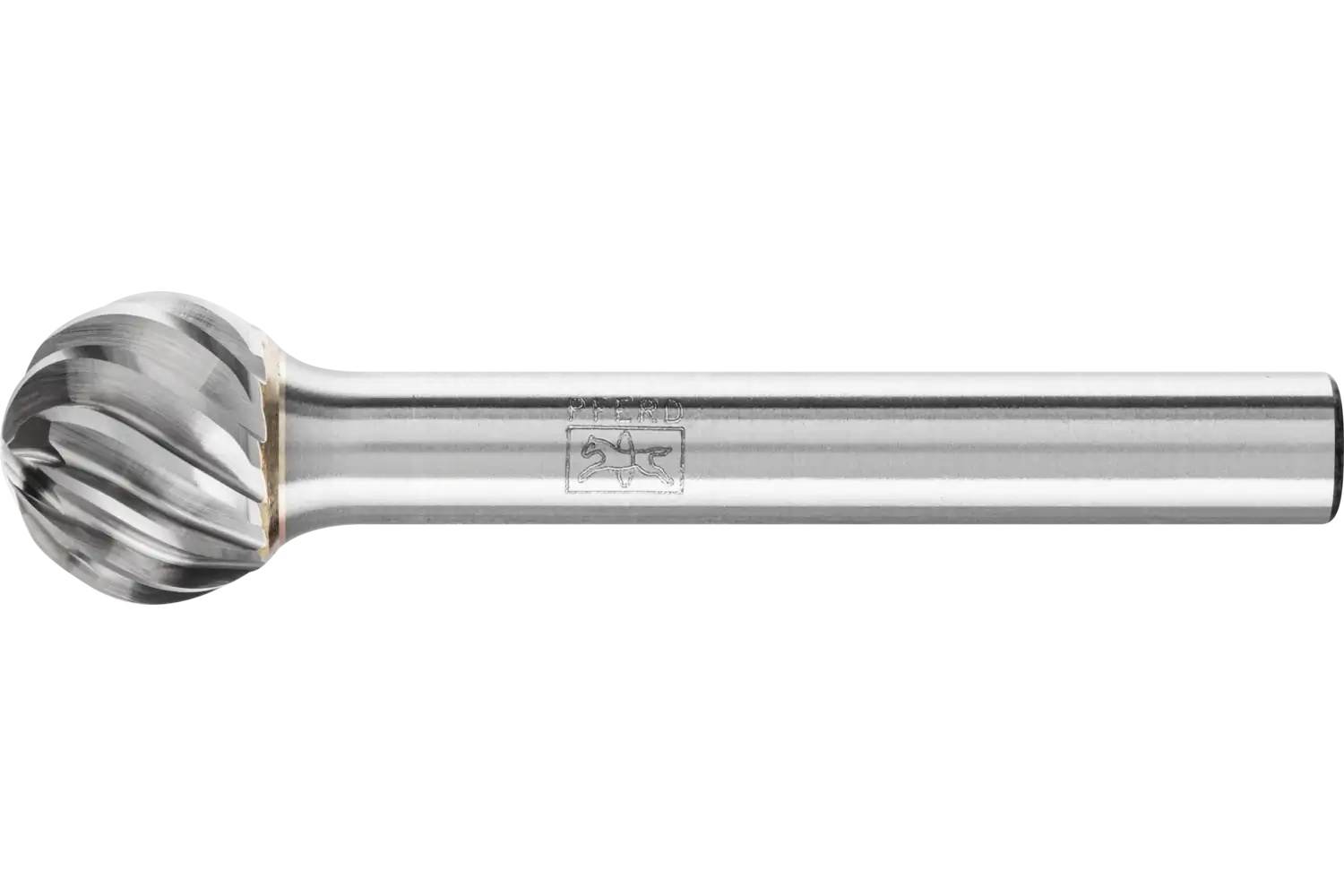 Picture of Pferd Carbide Bur SD-5 Ball Shape Inox Cut 1/2" x 7/16" x 1/4" Shank